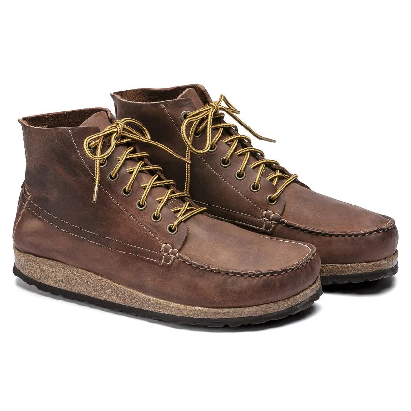 Birkenstock Marton Oiled Leather Roast - Image 7