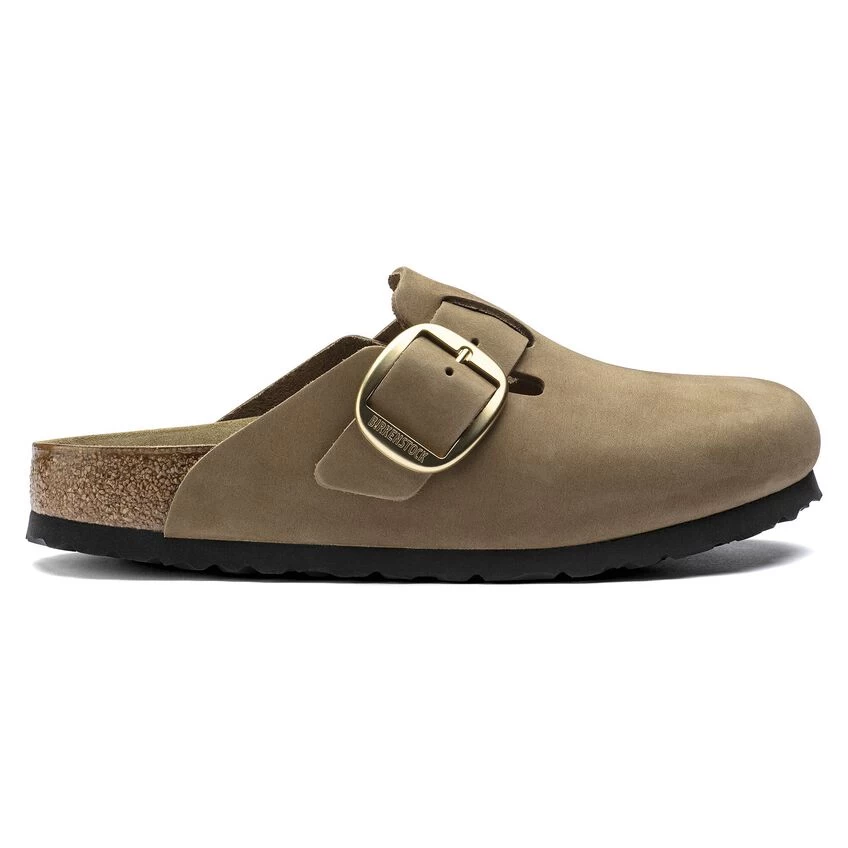 Birkenstock Boston Big Buckle Nubuck Leather - Image 8