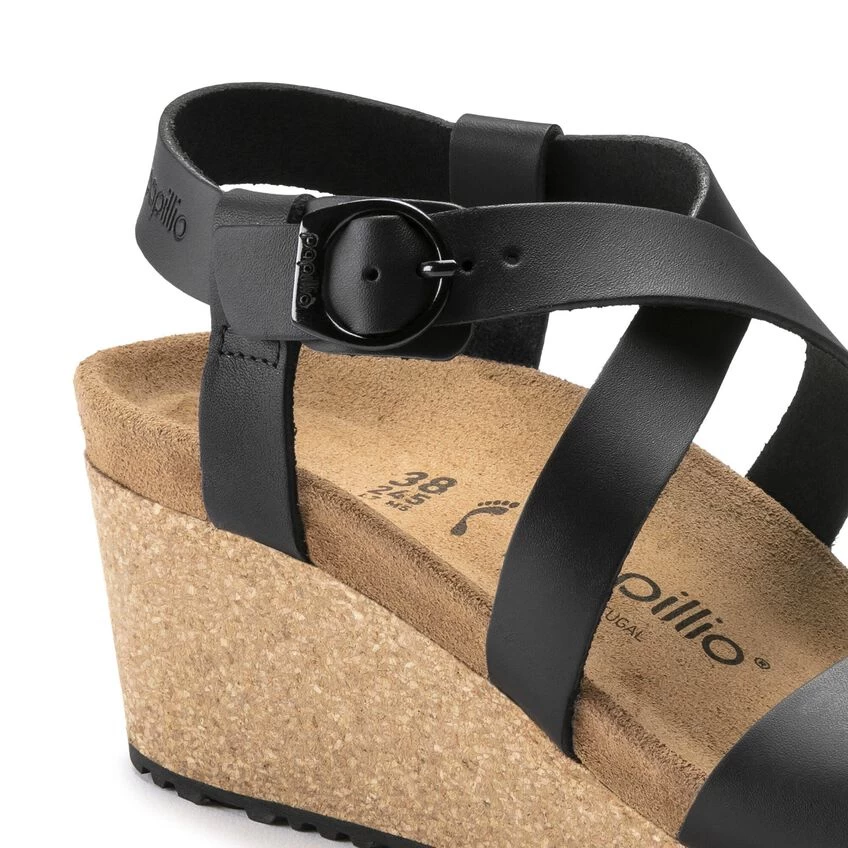 Sibyl Ring-Buckle Natural Leather Black - Image 9