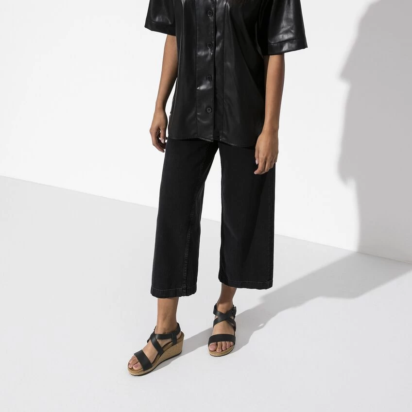 Sibyl Ring-Buckle Natural Leather Black - Image 3