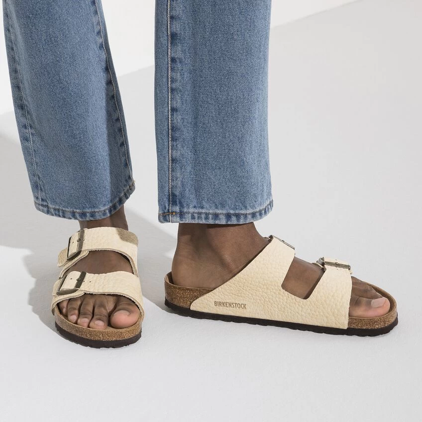 Birkenstock Arizona Nubuck Leather Desert Buck Almond - Image 4