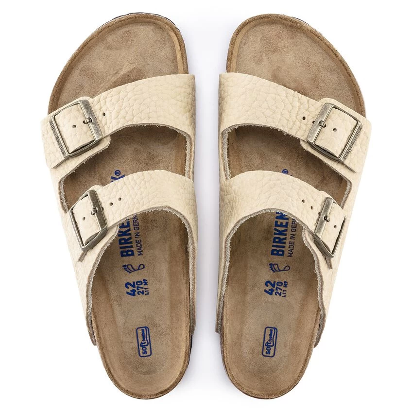 Birkenstock Arizona Nubuck Leather Desert Buck Almond - Image 6