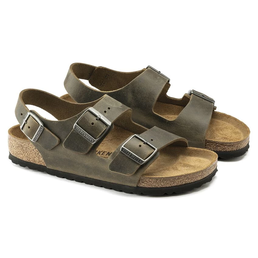 Birkenstock Milano BS Oiled Leather - Image 7