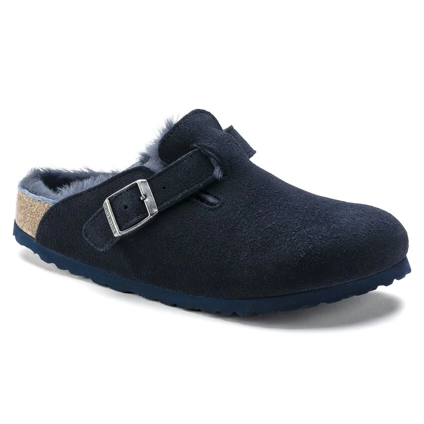 Birkenstock Boston Shearling Suede Leather - Image 2