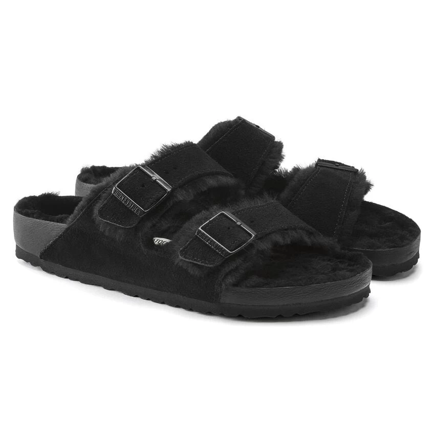 Birkenstock Arizona Shearling Suede Leather - Image 6