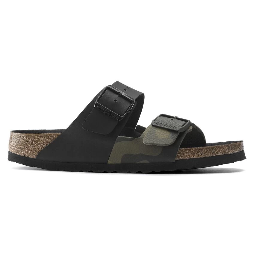 Birkenstock Arizona Split Birko-Flor Black/Desert Soil Camo Green - Image 7