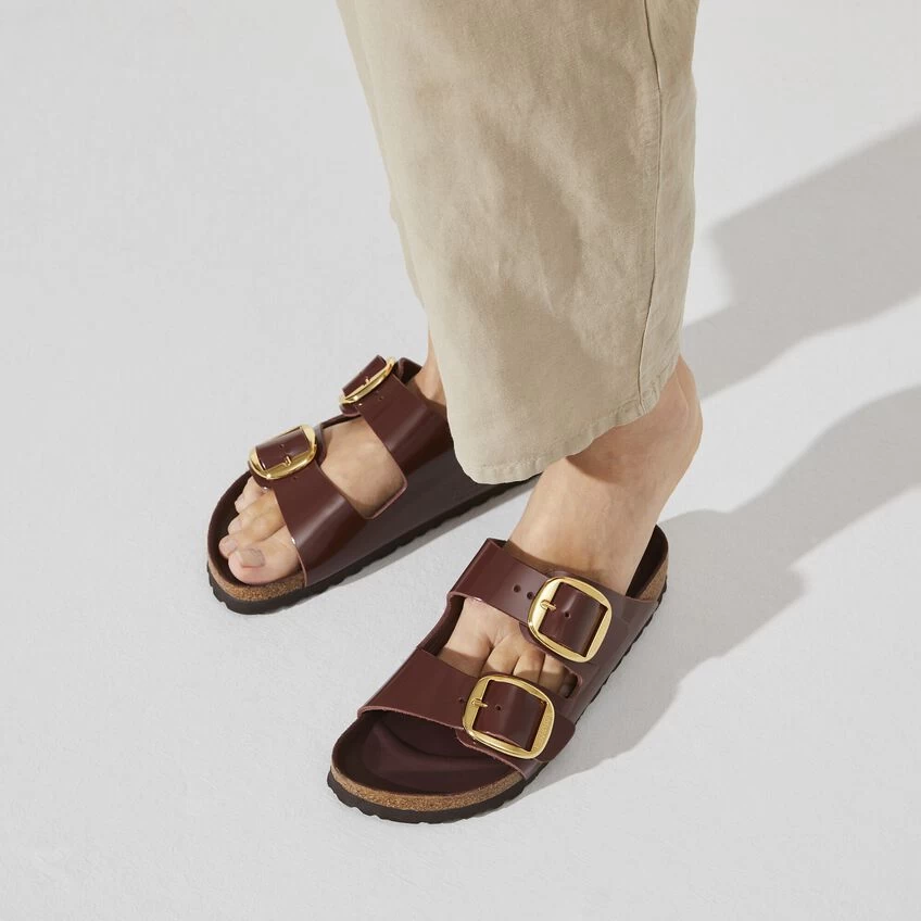 Birkenstock Arizona Natural Leather Patent - Image 10