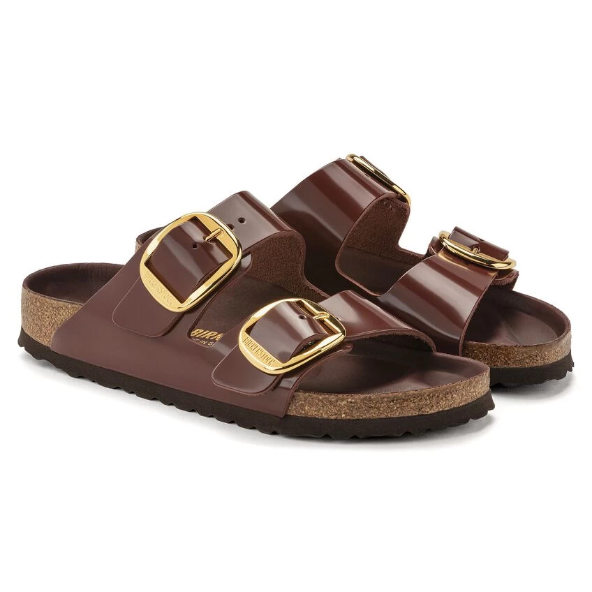 Birkenstock Arizona Natural Leather Patent - Image 7