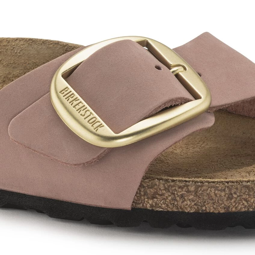 Birkenstock Madrid Big Buckle Nubuck Leather - Image 9