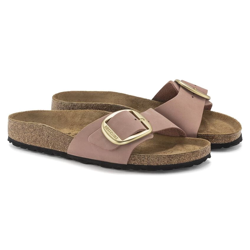 Birkenstock Madrid Big Buckle Nubuck Leather - Image 7