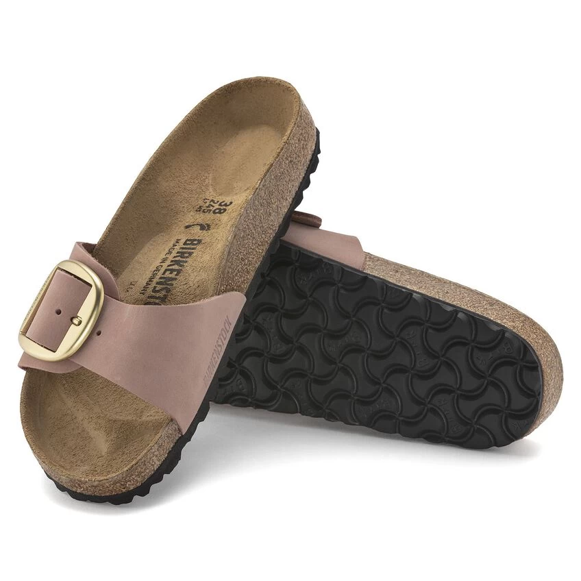 Birkenstock Madrid Big Buckle Nubuck Leather - Image 5