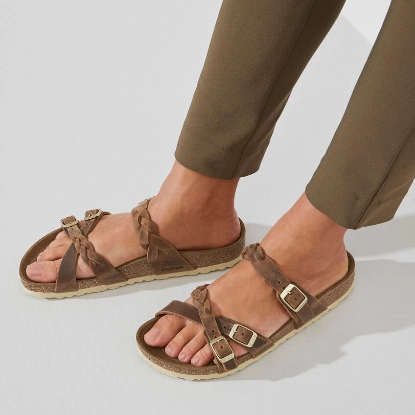 Birkenstock Franca Braid Oiled Leather - Image 4