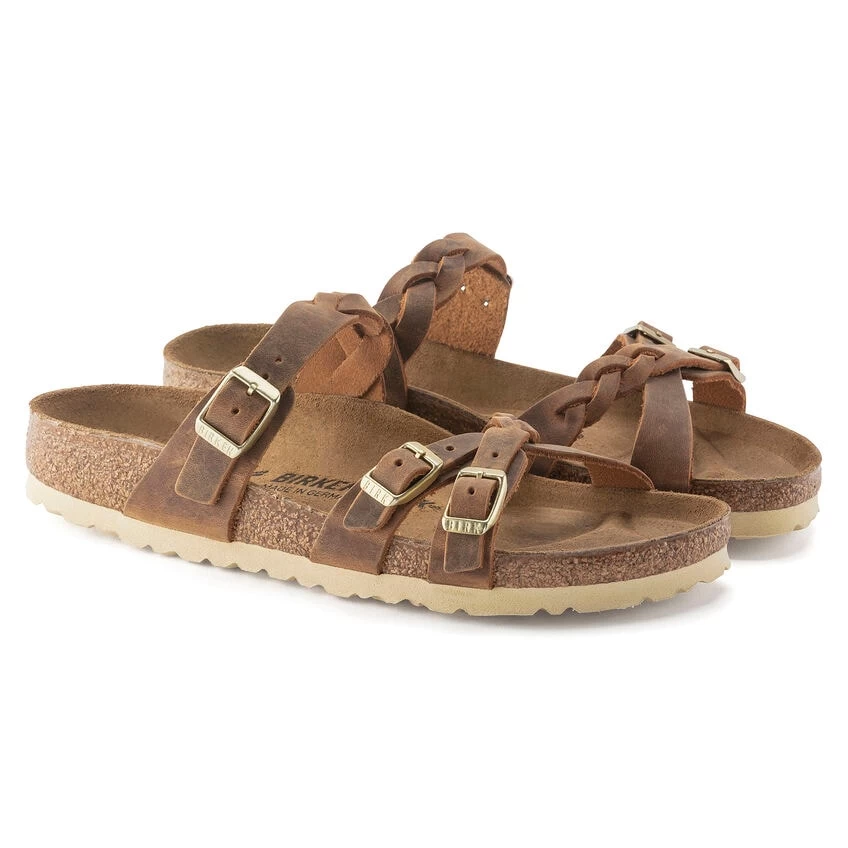 Birkenstock Franca Braid Oiled Leather - Image 7
