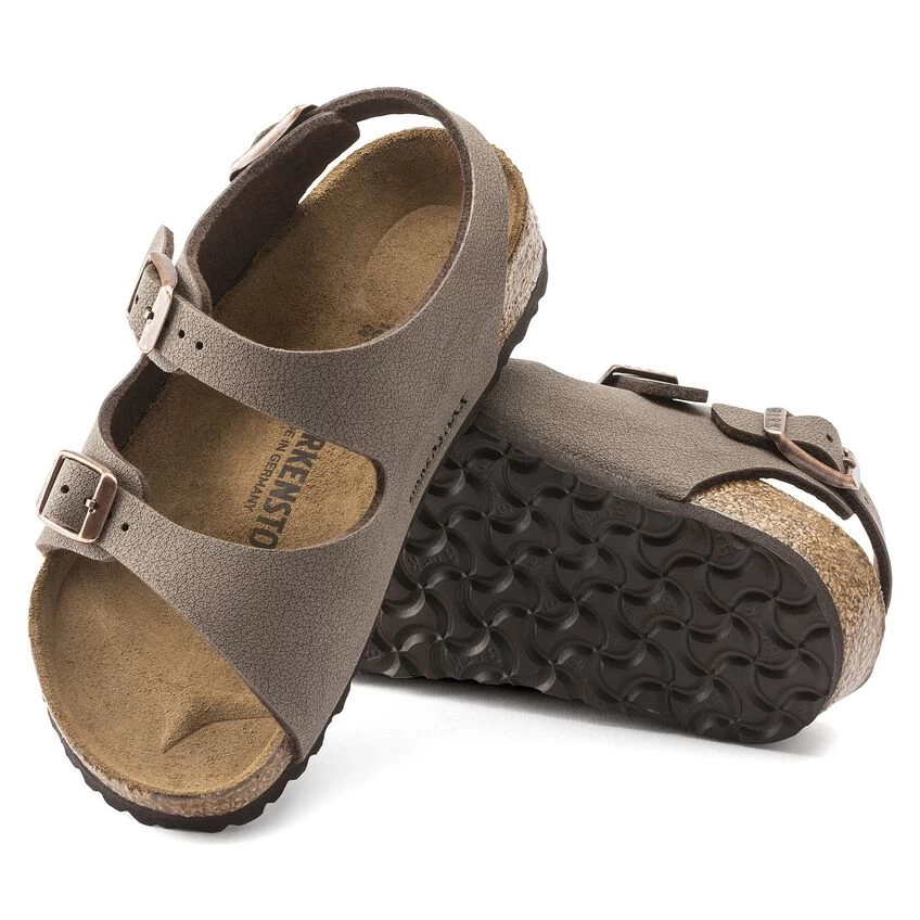 Birkenstock Roma Birko-Flor Nubuck Mocha - Image 5