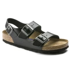 Birkenstock Milano Real Leather Soft Footbed