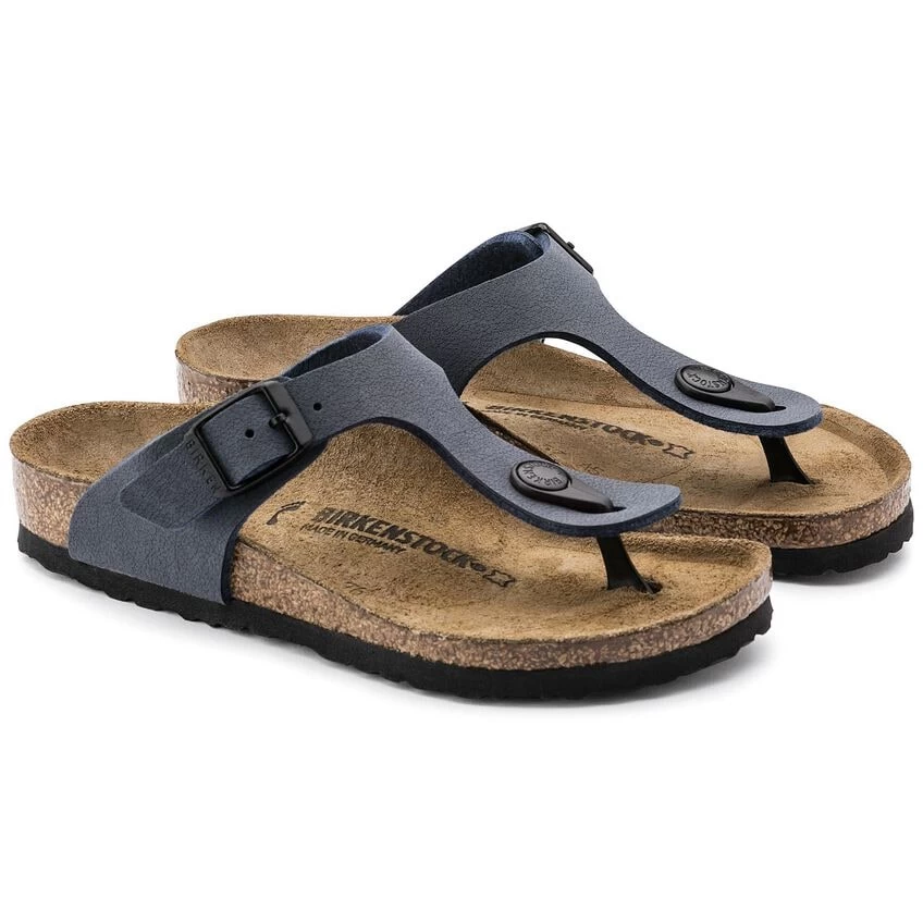Birkenstock Gizeh Birko-Flor Nubuck Navy - Image 9