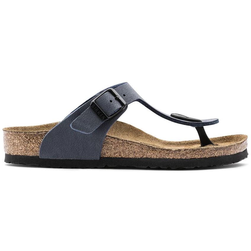 Birkenstock Gizeh Birko-Flor Nubuck Navy - Image 10